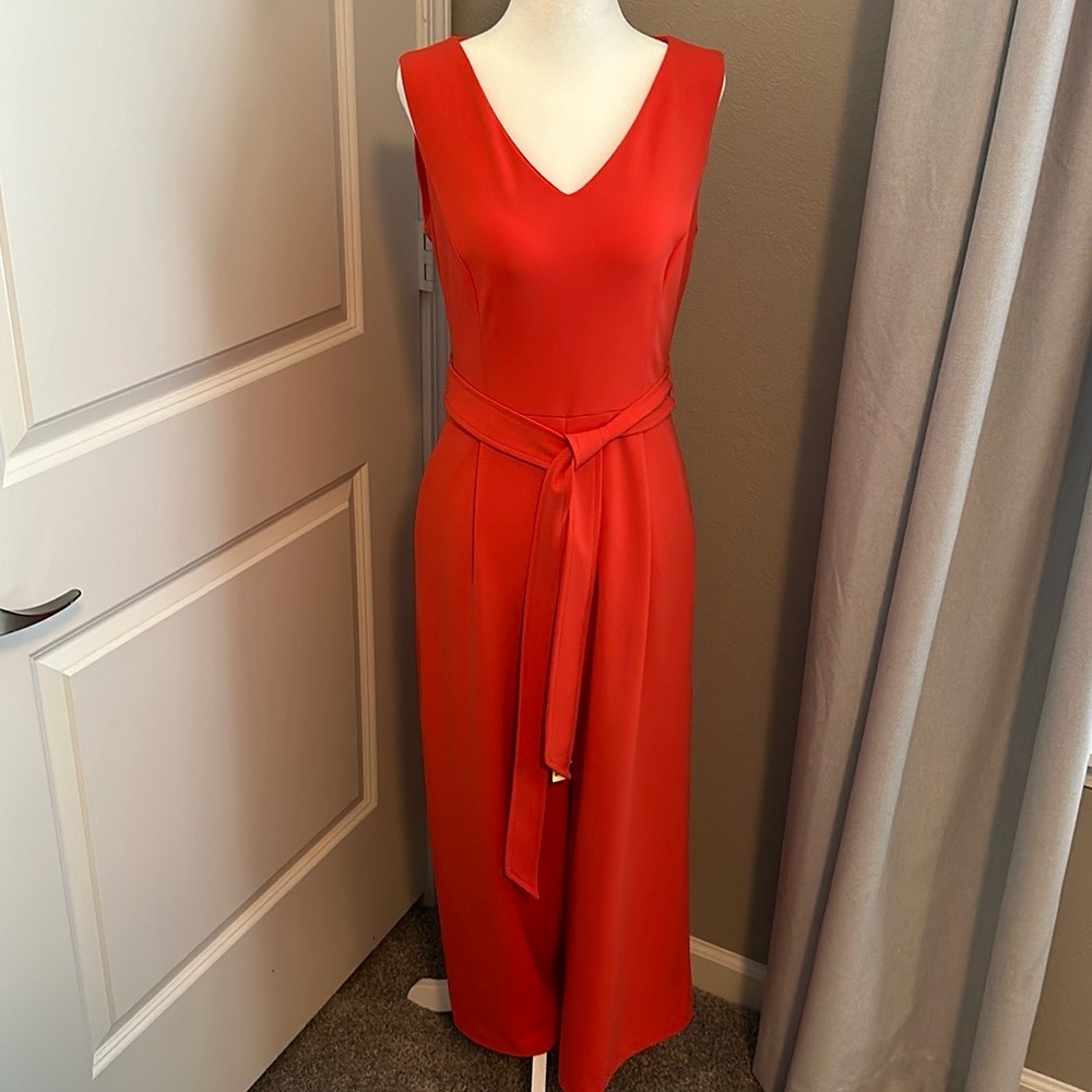 Calvin Klein Jumpsuit, Orange, Size 4